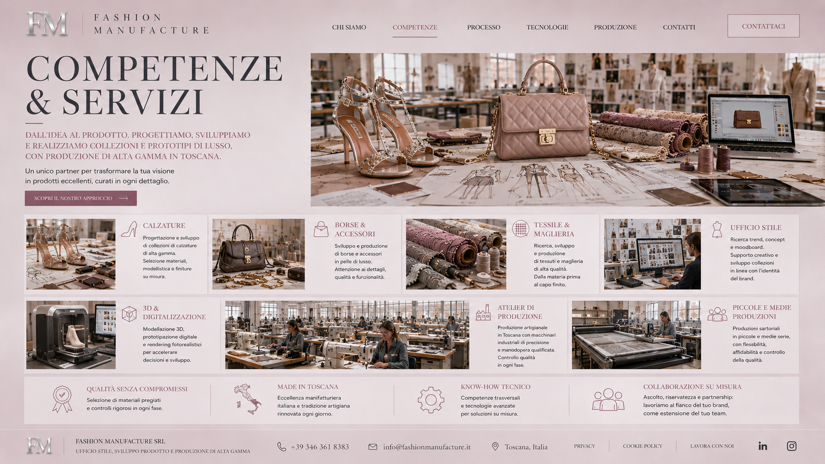 Fashion Manufacture — Competenze e Servizi